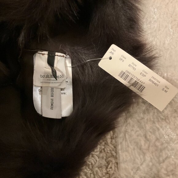 J.CREW TOSCANA SHEARLING HAT. SIZE: S-M (R… - Picture 8 of 9